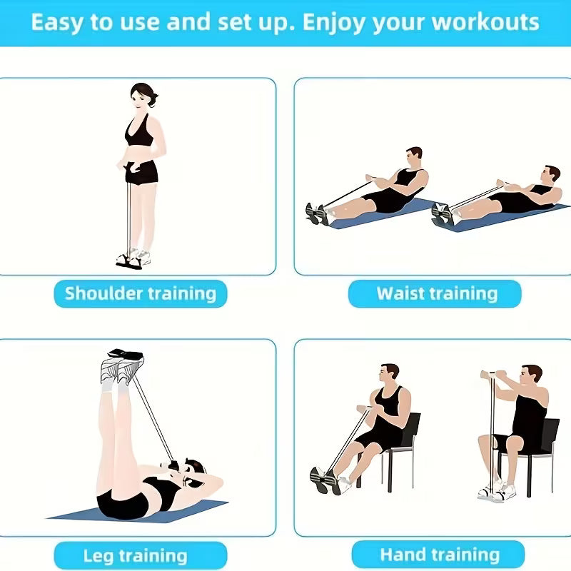 Pedal Resistance Band - Full Body Training Tool