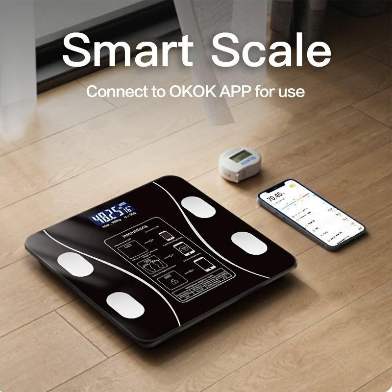 Smart Bathroom Scale – Body Composition & Fitness Tracking