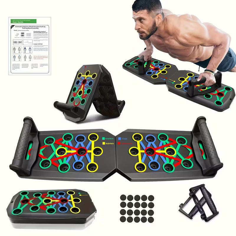 Multi-Functional Push-Up Board Training System