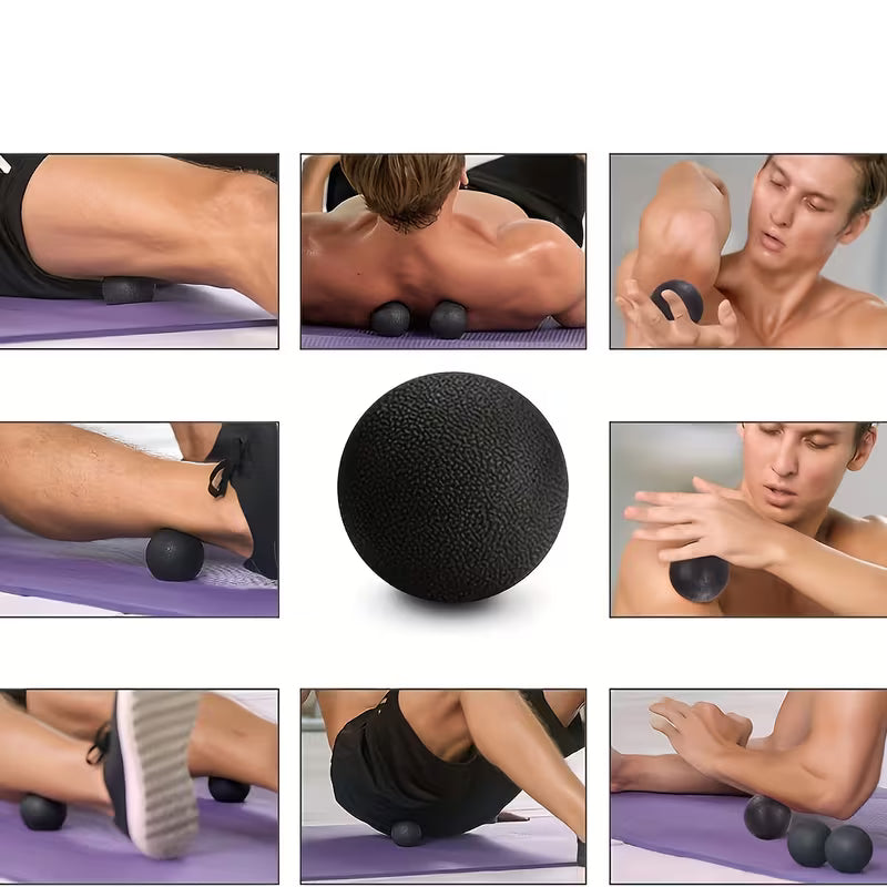 4-in-1 Deep Tissue Foam Roller & Massage Stick Set