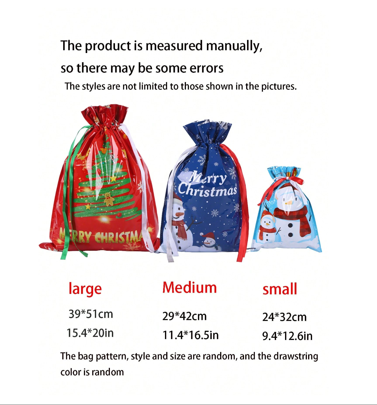 Bright Arc 60-Piece Christmas Gift Bag & Tag Set