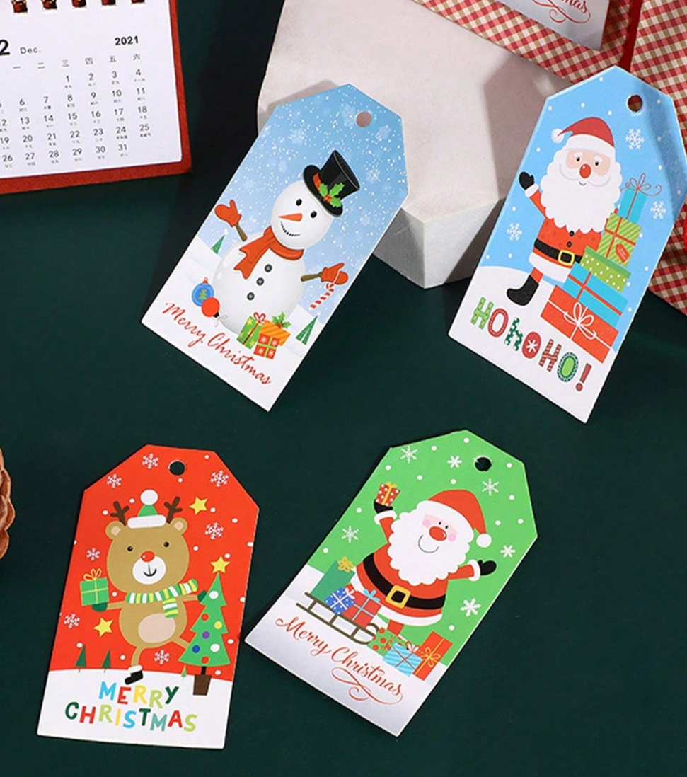 Bright Arc 60-Piece Christmas Gift Bag & Tag Set